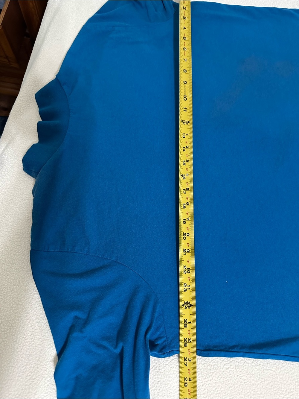 Mock Turtleneck Tops in Teal, Magenta & Green by Woman Within Size 2X. - Picture 8 of 12